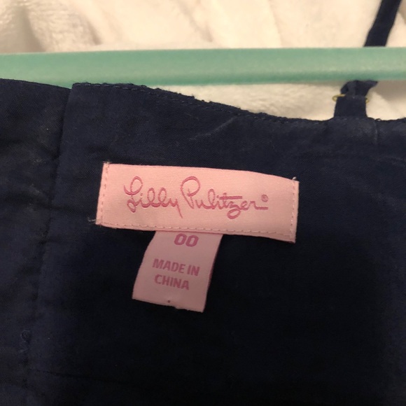 Lilly Pulitzer Katrina lace dress navy size 00 - Picture 5 of 5